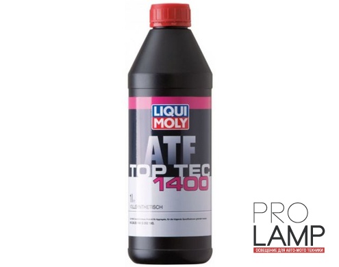 LIQUI MOLY Top Tec ATF 1400 — НС-синтетическое трансмиссионное масло для вариаторов CVT 1 л.